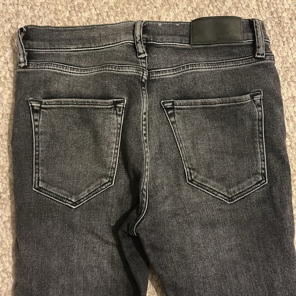 All Saints “Eve” denim grey skinny jeans with stretch 26 - Picture 5 of 9